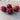 Faux Cinnabar Lotus Focal Beads - 2