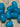 Deco Aqua Glass Tube Beads #7007 - 2