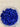 Royal Blue Beads #7248 - 1