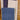 Blue quilt fabric scraps: 4 Pieces (measurements in inches) Lot #5 - 1