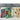 Lot of 5 Tropical Floral Upholstery Cotton Blend Craft Fabric Swatches Remnants
