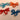 50 starched grosgrain blue red orange ribbon craft bows Baby Shower card favor
