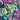 65 Starched Grosgrain Blue Green Purple Ribbon Craft Bows Baby Shower Card Favor