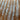 1 yd blue gray aztec geometric stripe stretch knit fabric Marcus Bros Textiles