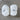 Yarn Novelty Shag Crystel Palace Yarns (2) Skeins White