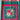 Fabric Christmas Floral with Borders 2 panels that are sewn together approx 1/2 yard