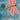 2 yds large scale butterfly cotton fabric pink blue