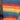 1 yd rainbow stripe cotton fabric Ann Kelle for RK