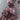 Purple Trim with Gold Metallic Bows - 68 inch piece