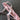 Pink Patterned Trim - 4-yards