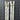 5.5-inch White Zipper with Silver Teeth