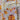 Floral Strips Fabric Remnants