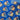 Blue Vintage Cat Pattern Fabric 4.5+ yards
