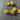 Gold Metal Shank Buttons - 7/8 inch